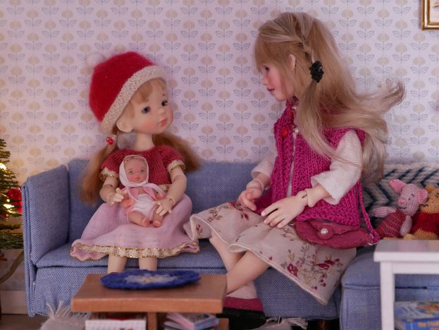 Beautiful dolls.